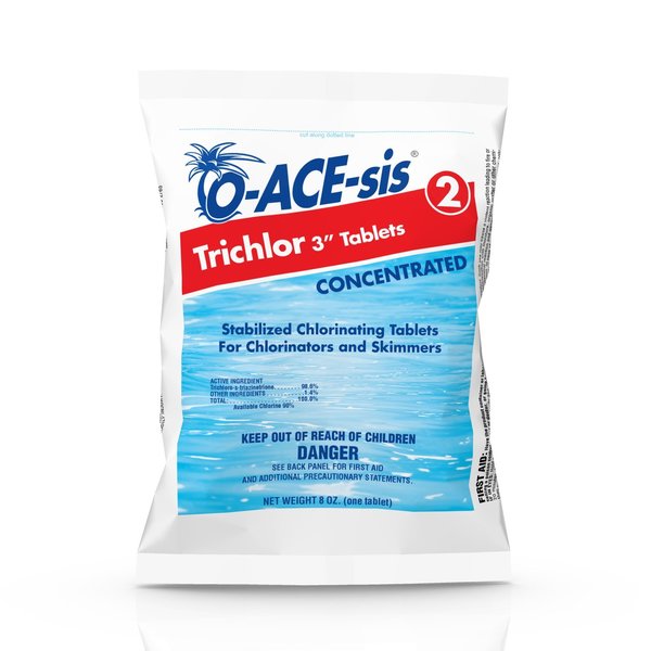 O-Ace-Sis Tablet Trichlor 8 oz F008001040AI